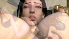 Ugly monster with massive dick brutally fucked mouth and pussy of busty brunette