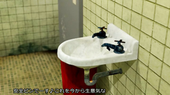 Fresh cum dripping from pussy of hard fuck slut with big round ass