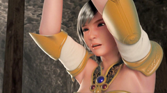 Dirty 3D Monster chained Sexy girl handcuffs and pushed in her pussy dildo