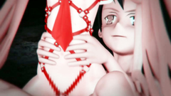 Extreme brutal BDSM sex with Young 3d hentai teen dressed in dirty lingerie