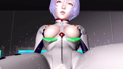 Sexy 3D babe in Latex uniform gets hardcore doggy style fuck