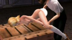 Stolen 3D blonde can not say that I do not want to be fucked