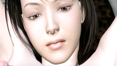 Hardcore 3D animated fuck with sexy brunette slut