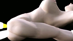 Hardcore 3D animated fuck with sexy brunette slut