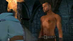 Skinny redhead girl undergoes violent BDSM sex games in the basement of the castle