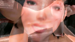 Black man with Extremely big dick gets into tight hairy pussy of seductive brunette