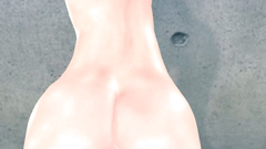 Skinny 3d diva with tiny holes gets screwed by a huge dick