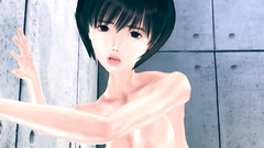 Skinny 3d diva with tiny holes gets screwed by a huge dick