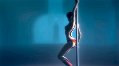 Strip dance by a gorgeous dancer with amazing body