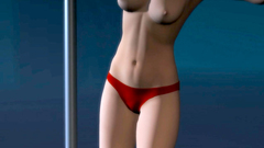 Strip dance by a gorgeous dancer with amazing body