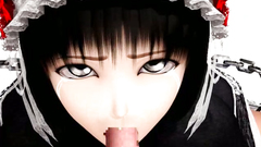 Sex experiment of a hot 3d girlfriend with big tits and tiny pussy