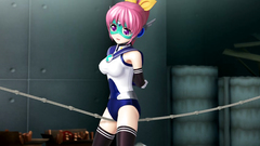 Submission and domination porn with a hot school 3d girl