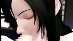 Upskirt of a gorgeous 3d brunette makes her lover really kinky