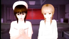 Kinky tentacles fuck slutty nurse in all holes