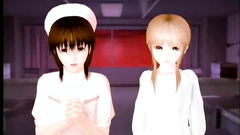 Kinky tentacles fuck slutty nurse in all holes