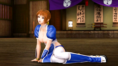 Horny demon fucks an amazing hottie and makes experiements with her boobs