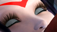 Horny demon takes a sexy 3d beauty into her hands and fucks her holes hard