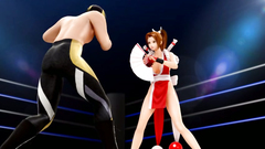 Sex experiements on a gorgeous 3d babe with big boobs