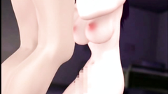 Slutty nurse and her patient get doubl penetrated by kinky tentacles