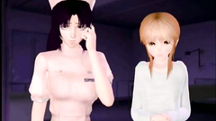 Slutty nurse and her patient get doubl penetrated by kinky tentacles