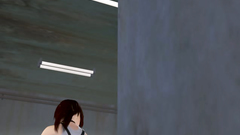 Tentacles are penetrating tiny holes of a gorgoeus 3d beauty