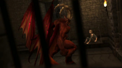 Horny red monster banged young 3d girl in all holes in hardcore porn