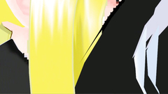 Deepthroat blowjob for a horny dude who fucks with his amazing cute anime babe