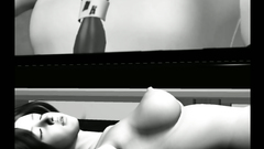 Stunning 3d girl bangs with her boyfriend who loves it hardcore