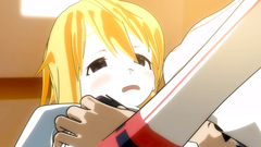 Anime porn with a young blonde hottie giving a deepthroat blowjob