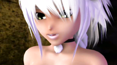 Cute hentai babes are fucked by horny monster with tentacles