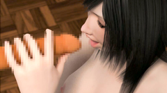 Doggy style fucking for an amazing 3d hottie in the classroom