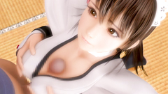 Titjob by a sexy nurse with amazing boobs in 3d sex movie