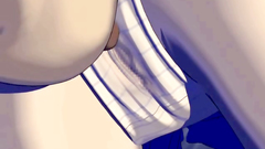 Watch how an anime male licks pussy of a hottie before fucking it hard