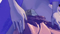 Amazing 3d hentai hottie rides a cock of her kinky partner