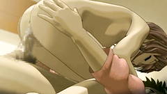 Doggy style for a hot 3d beauty with stunning body