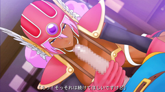 Titjob and blowjob by a tanned 3d beauty with stunning big boobs