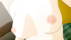 Anime school girl is touched and banged by a horny male