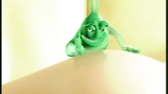 Sleeping blonde beauty wakes up to get fucked by weird creatures