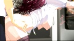 Watch how this amazing hentai hottie spreads her long legs in sexy stockings