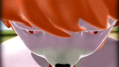 Some kissing and tender fucking in hot 3d movie with weird creatures