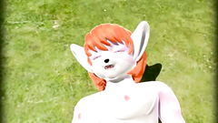 Outdoor fucking on cute and kinky Furry creatures