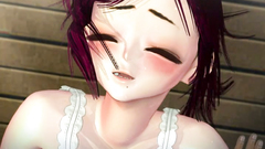 Deepthroat blowjob by a stunning anime babe with a perfect body to fuck