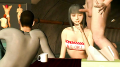 Sex game with amazing hottie in glasses. Watch her sex struggle against a horny dude