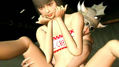 Sex game with amazing hottie in glasses. Watch her sex struggle against a horny dude