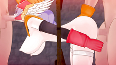 Double penetration porn with gorgeous hentai beauty pounded in all holes