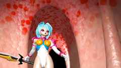 Amazing 3d girl in fucked by many tentacles who love young school girls' cunts