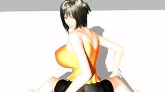 These boobs are really big! Watch hot 3d fornation with a stunning brunette