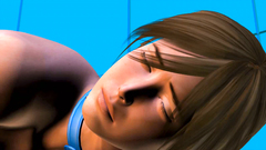 Kinky BDSM action on the spaceship with a yummy hottie with big tits