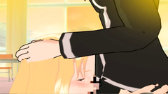 Kinky school girl blows a dick of her horny classmate