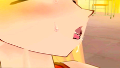 Kinky school girl blows a dick of her horny classmate